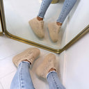 PLATEAU LACE SNEAKER PC308 - BEIGE