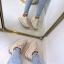 GUESS FASHION SNEAKER FLTEG5LEA12 - OFF WHITE