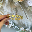 CHAIN BRACELET SZ3865 - GOLD