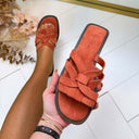 STRAPE SLIPPER 9826 - ORANGE