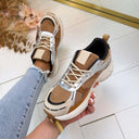 SHAUNA SNEAKER 8-502 - BRONZE