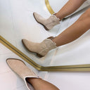 *ACTIE* BESTIE BOOT DES952 - BEIGE/SUE