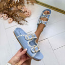 GESPIE SLIPPER GQ8-085 - BLAU