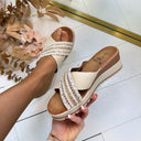 DRUCK PLATEAU PANTOLETTE HG-116 - BEIGE