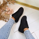 BESTSELLER SNEAKER F6-1 - ALLBLACK