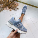 **LAATSTE MAAT 36** LIU JO AMAZING 43 BIS SNEAKER BA6031 PX027 - COW SUEDE/MESH AIR