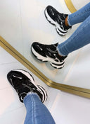 *SALE* CHUNKY SNEAKER A88-229 - BLACK