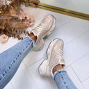 CHICA SNEAKER AD-165 - BEIGE