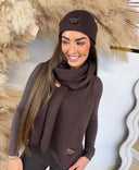 GUESS KNITTED BEANIE AW5631VIS01 - BTC BROWN