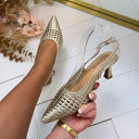 LIMA SHINE HEEL DES8512 - GOLD/PU