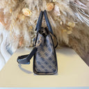 GUESS NOELLE II LUXURY SATCHEL BAG BS967207 - MIDNIGHT LOGO