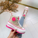 PLATEAU DETAIL SNEAKER LS-680 - BEIGE