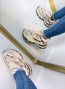 *SALE* CHUNKY SNEAKER A88-229 - BEIGE