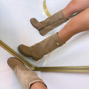 BOTTES SUEDINE VEGAS DES8076 - KAKI/DAIM