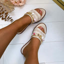 PRETTY DETAIL SLIPPER GQ8-079 - BEIGE
