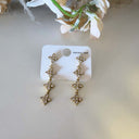 SPARKLING EARRING EH1147- GOLD
