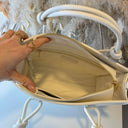 VALENTINO BAGS AELLA SHOPPING BAG VBS9ZW04 - BIANCO