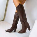 GLATTER STIEFEL 6010-A203 - BRAUN/PU