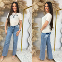 GUESS STEFFI CN SS T-SHIRT V6RI13KD772