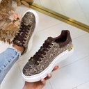 STEVE MADDEN SNEAKER GLIDER 2** 4803 - BROWN