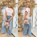 GUESS SS CN LA STRARS TEE W6RI30I3Z14