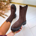 BESTSELLER BOOT DES832-1 - BROWN/SUE