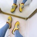 FLORA SNEAKER 9192-1 - JAUNE