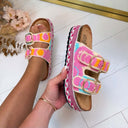 PUCK SLIPPER LX9632 - ROSE