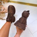 GLAM SNEAKER 8-512 - BROWN