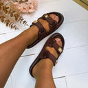 DEMI CHAUSSON HY51078 - MARRON
