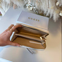 GUESS NEDA ZIPAROUND GELDBÖRSE CP9654145 - OFFWHITE LOGO