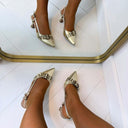 Gesp HEEL DES8009 - GOLD/PU