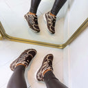 SPORTY SNEAKER 8-533 BROWN*