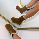 STEVE MADDEN RIPSTORM BOOT 5845 - CHESTNUT SUEDE
