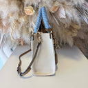 LIU JO RIDHI SHOPPING BAG AA6192/T388A - NEUTRO/DENIM