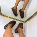 INSTAP PANTOFFEL S580 - COFFEE