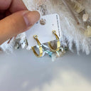 DIAMONDS EARRING 0002 - GOLD