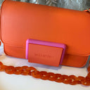VALENTINO BAGS THETIS FLAP BAG VBS9XM09 - ARANCIO