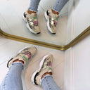 STEVE MADDEN SNEAKER SPEEDER 2447 - SAND MULTI