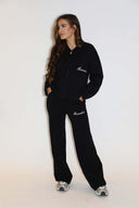 REINDERS LOUNGE PANTS WIDE W3805 - TRUEBLACK