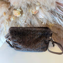 LIU JO RICCY CROSS OVER BAG AF6099/E1168 - DEEP BROWN