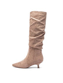 BESTSELLER SUEDINE LAARS DES8073 - KHAKI/SUE