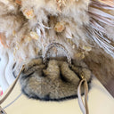 BRAID FLUFFY BAG ER171 - TAUPE