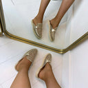 SPARK MESH SLIP-ON G-512 - GOLD
