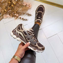 SPORTY SNEAKER 8-533 BROWN*