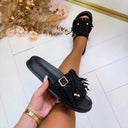 INDY SLIPPER HY51062 - BLACK