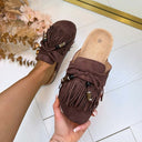 FRANSEN-SLIPPER AM332 - BRAUN