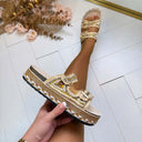 HENNA SLIPPER LX9633 - BEIGE