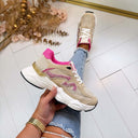 INSPIRED SNEAKER 8-541 PINK
