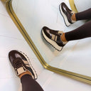 ROXY SNEAKER 88325 - BROWN